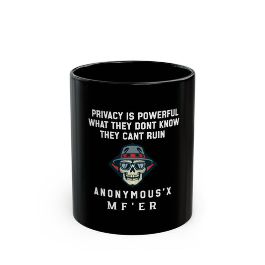Black Mug - " - Unique Gift for Friends