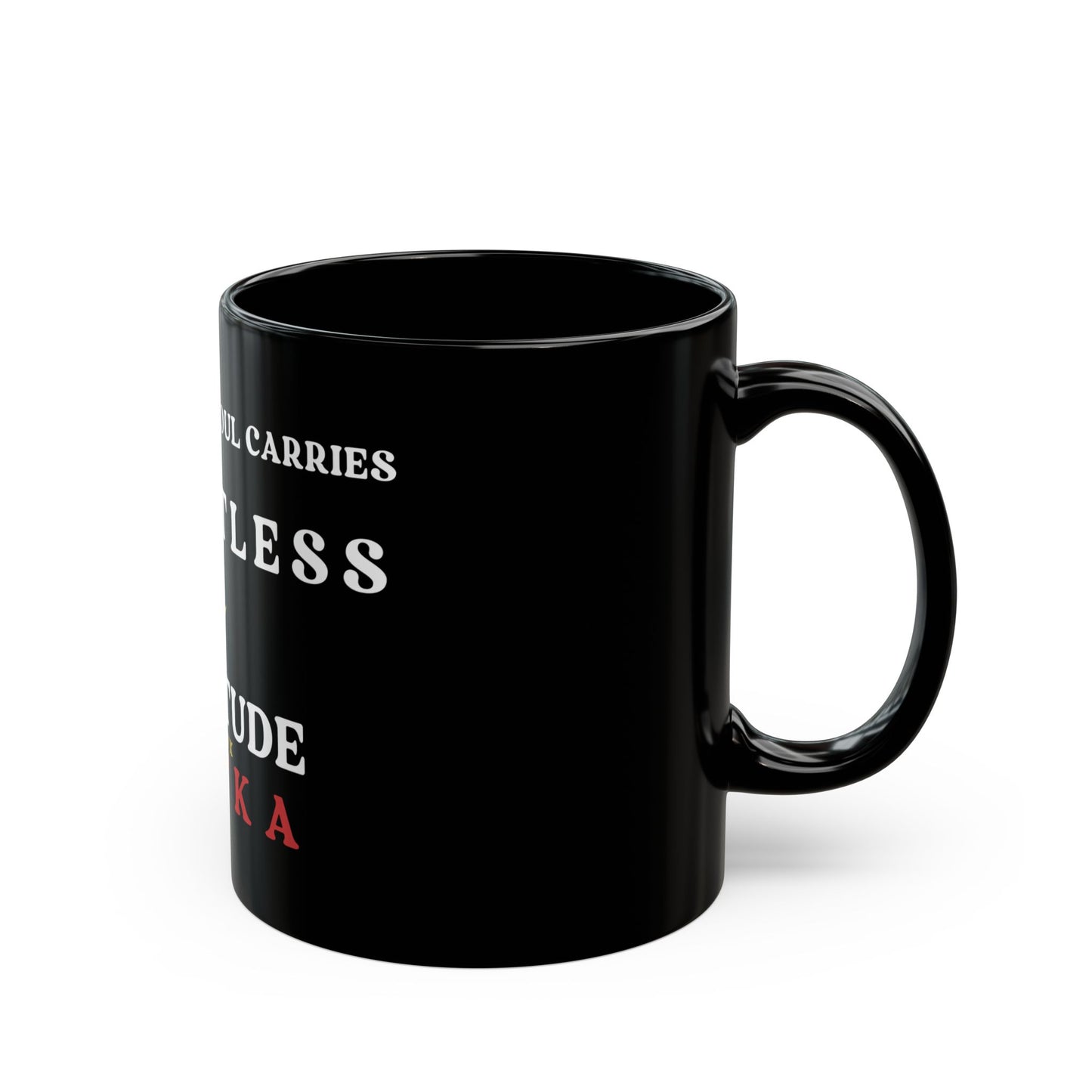 Black Mug - " Unique Gift for Friends