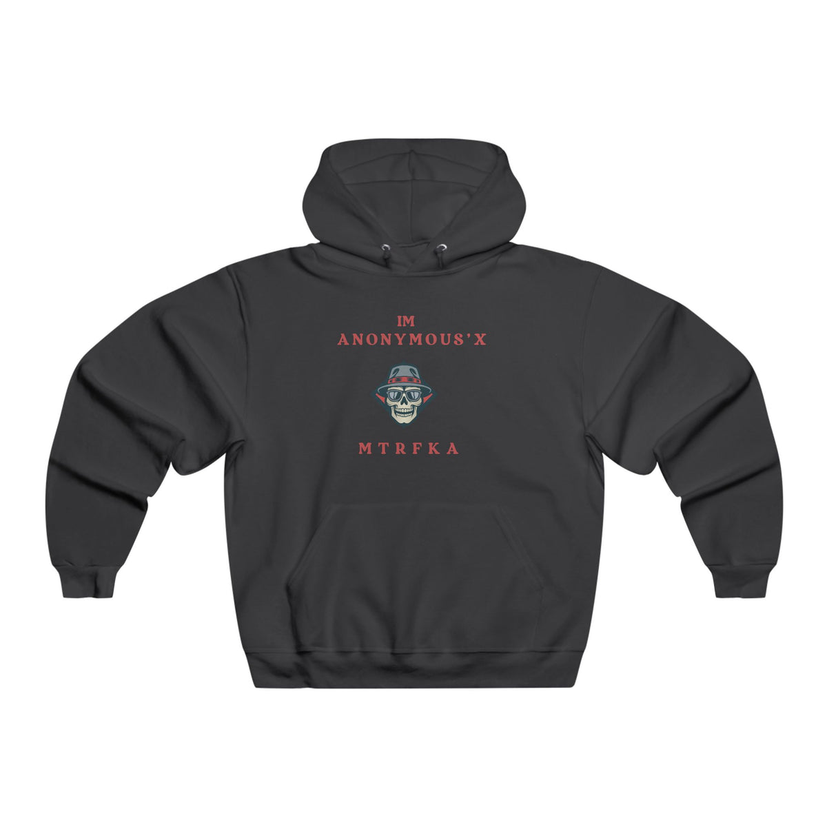 Im AnonymousX Classic hoodie