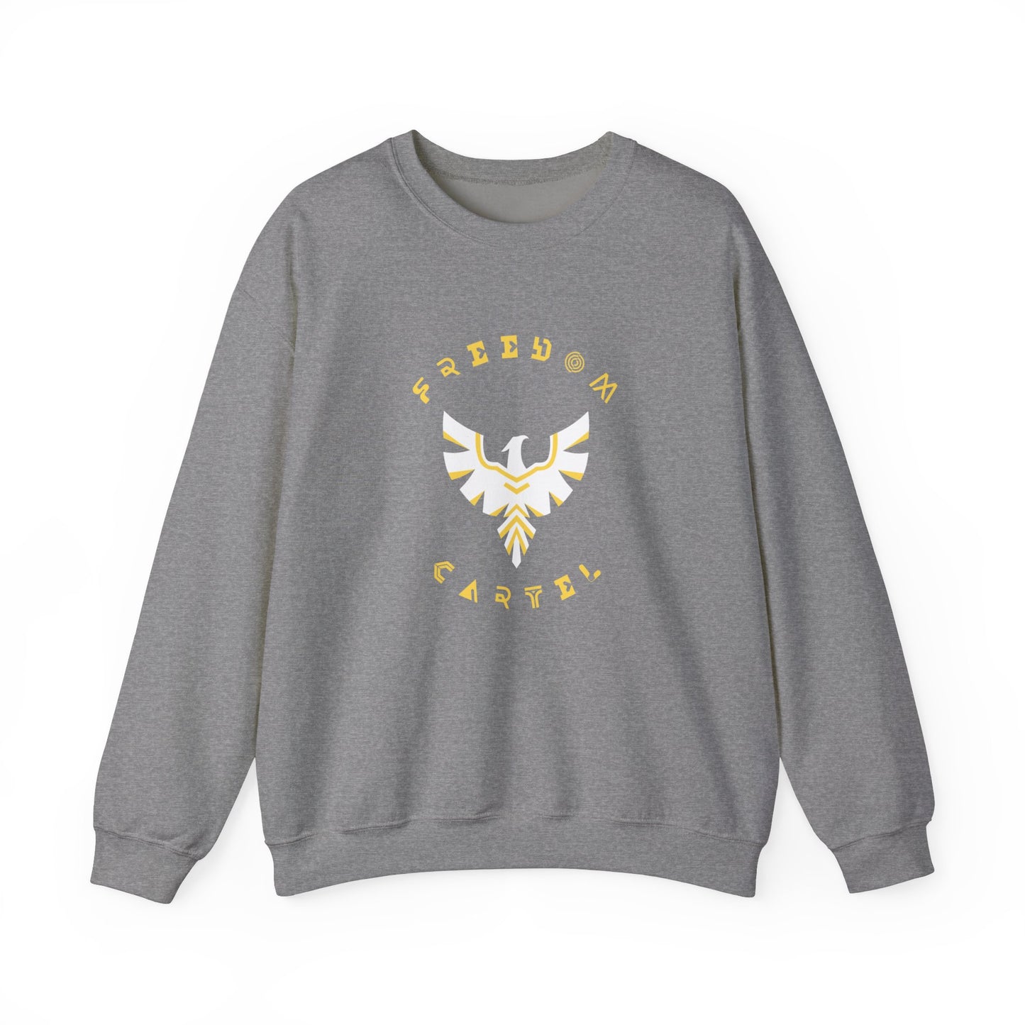 Crewneck Sweatshirt with FREEDOM CARTEL logo