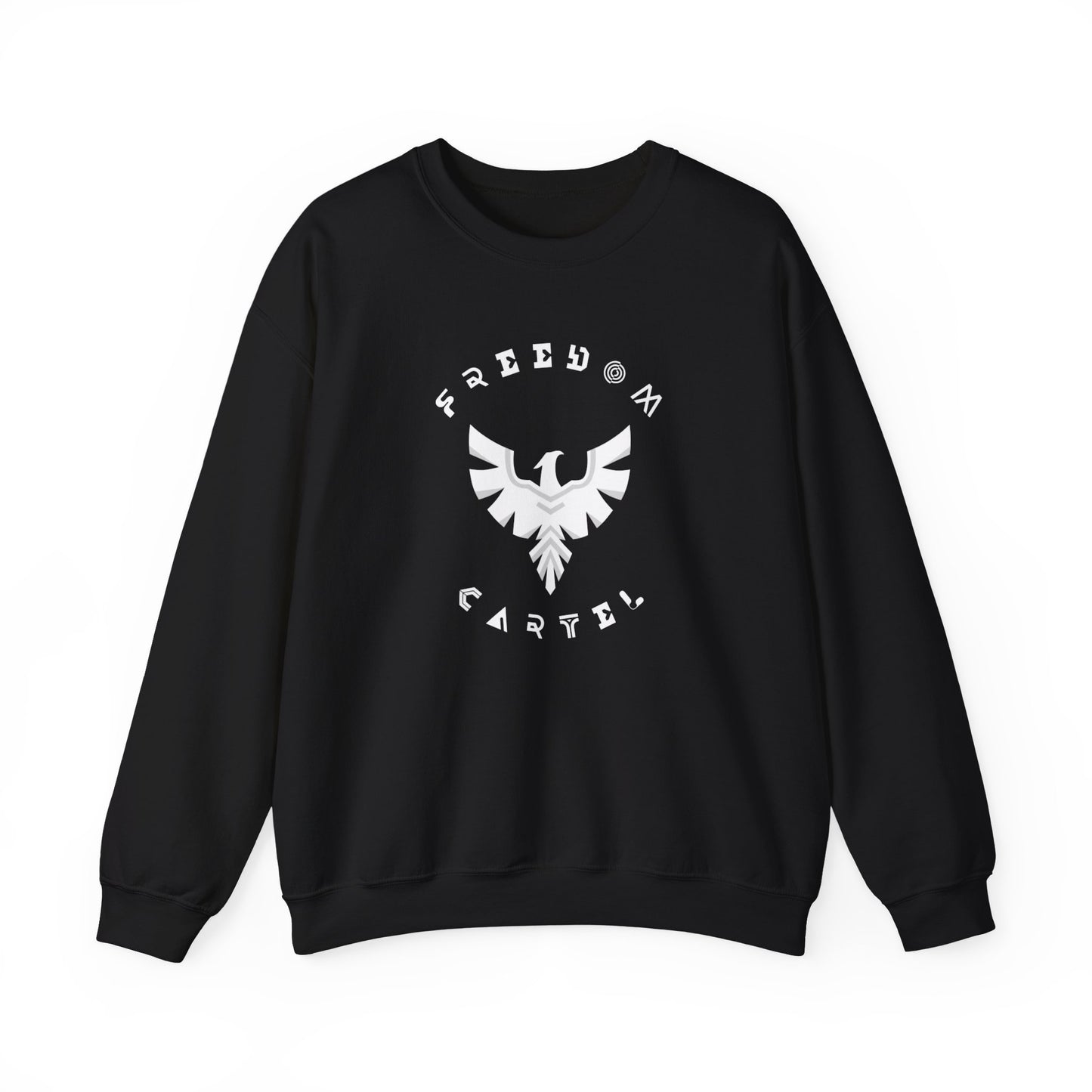 Crewneck Sweatshirt with FREEDOM CARTEL