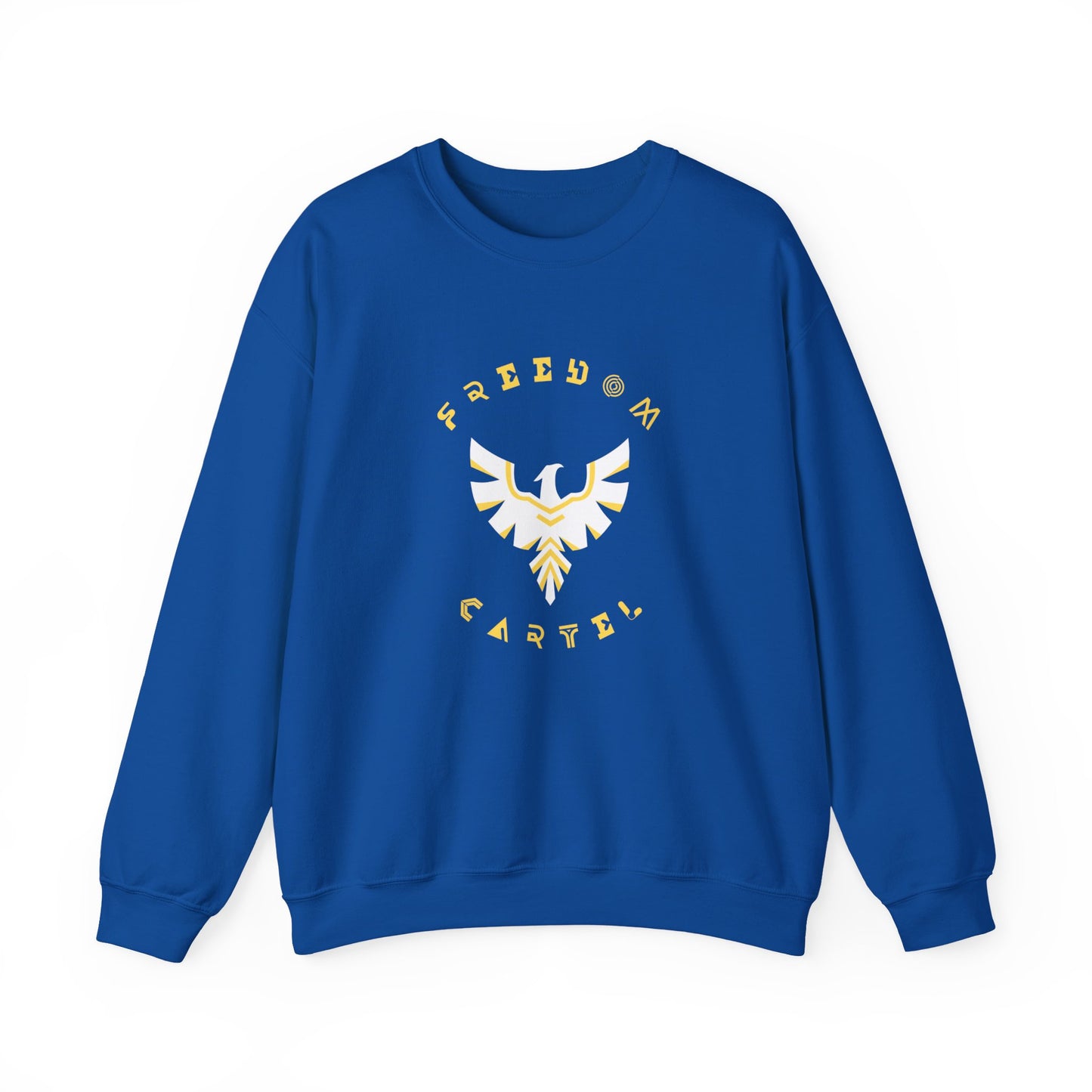 Crewneck Sweatshirt with  CLASSIC FREEDOM CARTEL logo