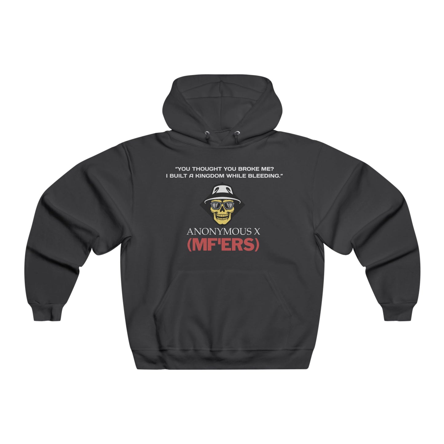 AnonymousX Hoodie – X Marks the Boss | Freedom Cartel Drop 001