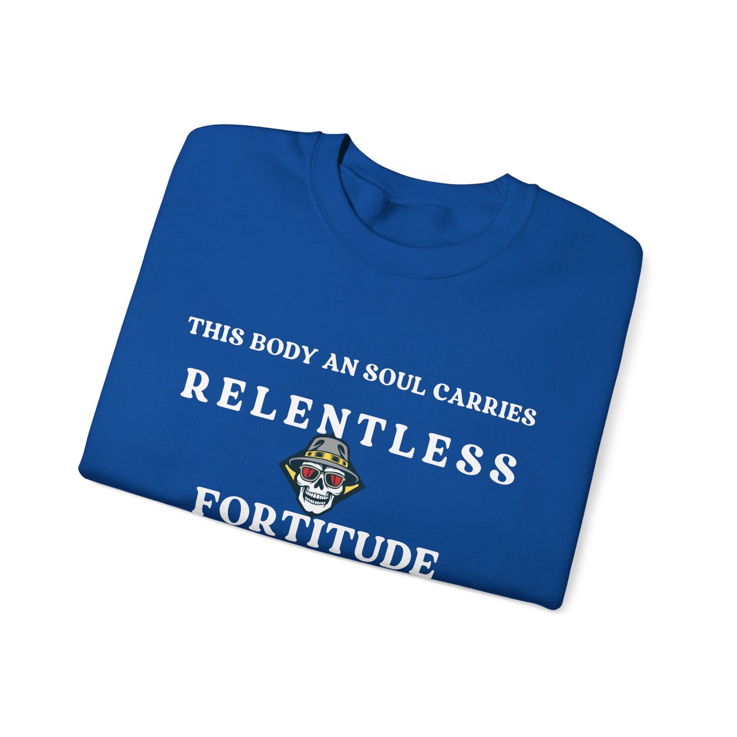 This body an soul carries relentless fortitude