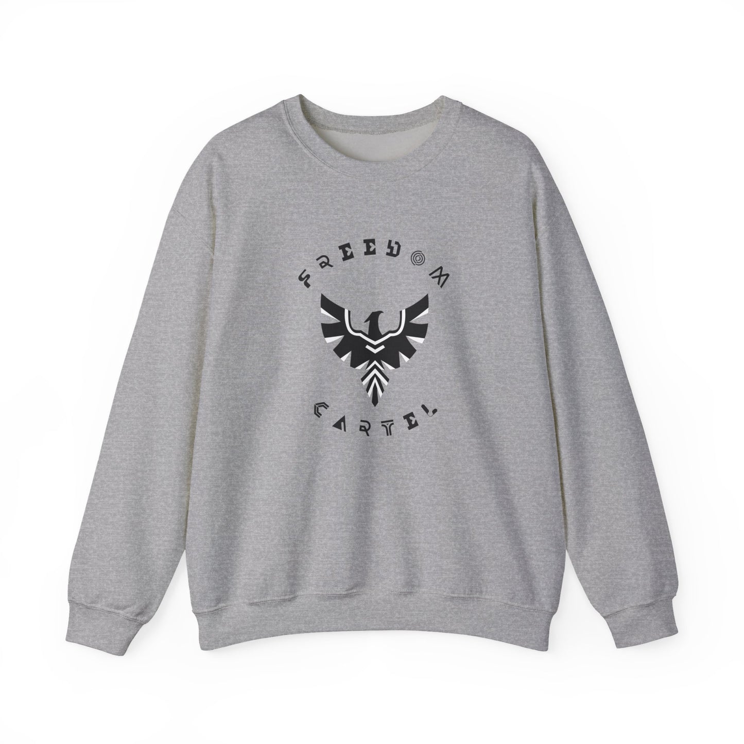 Crewneck Sweatshirt with FREEDOM CARTEL
