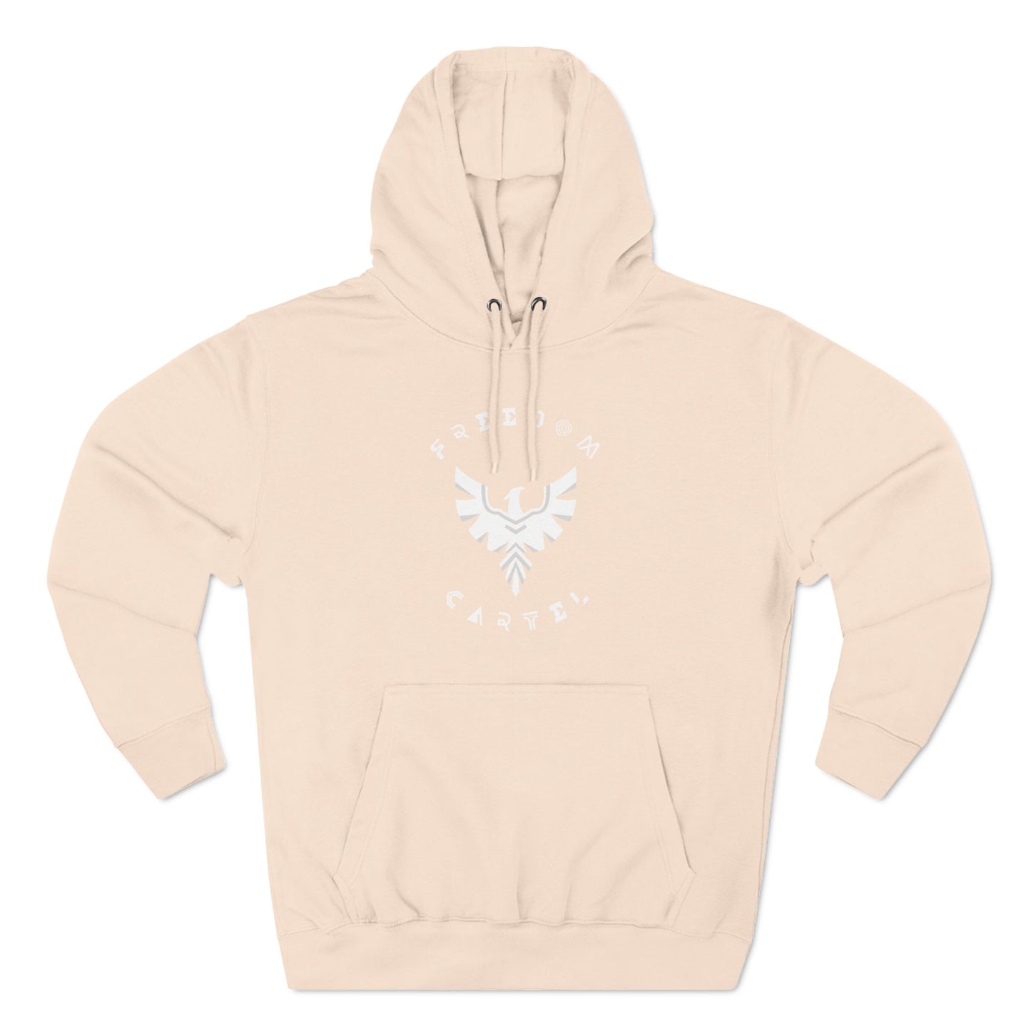 Fleece Hoodie with FREEDOM CARTEL logo