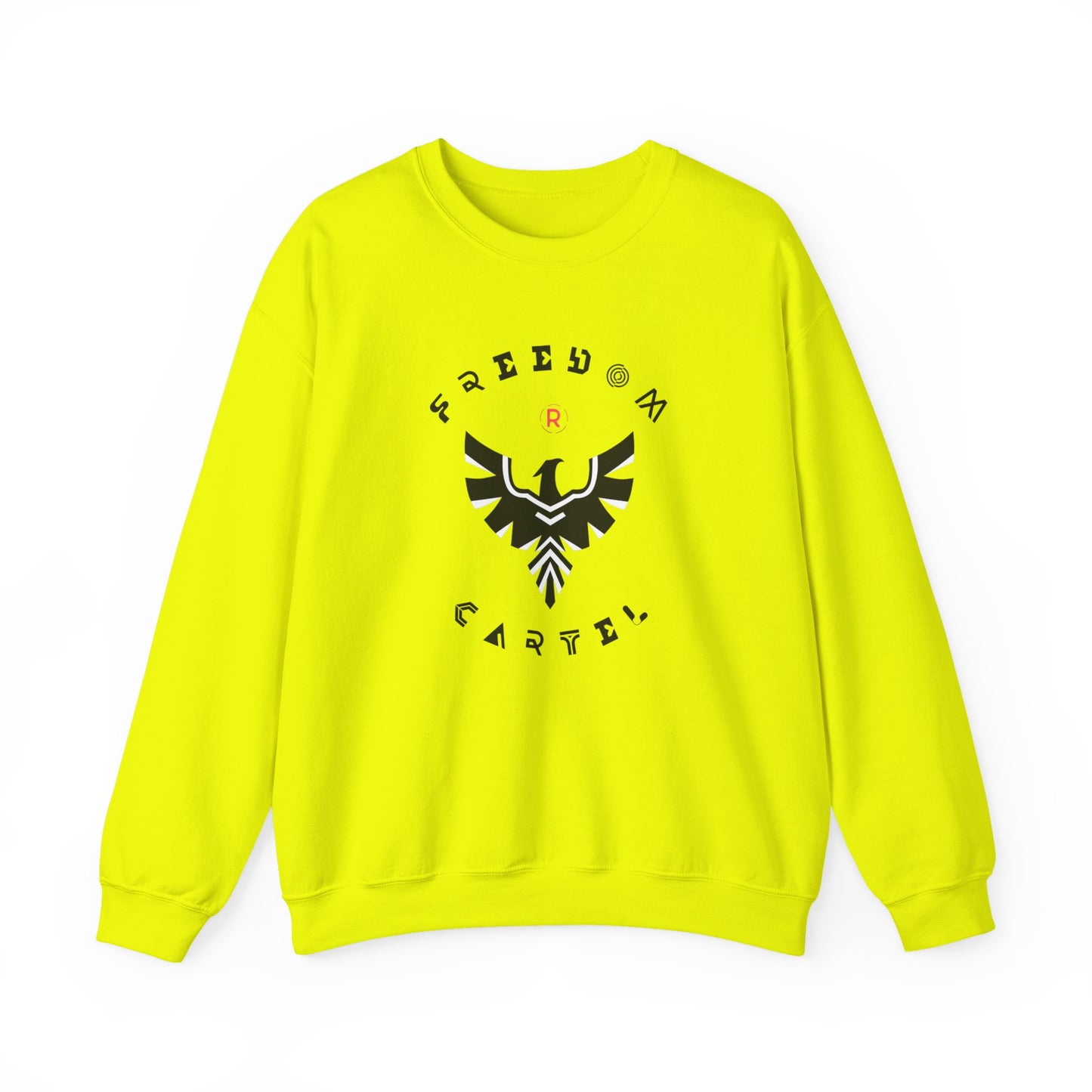 Crewneck Sweatshirt with FREEDOM CARTEL logo