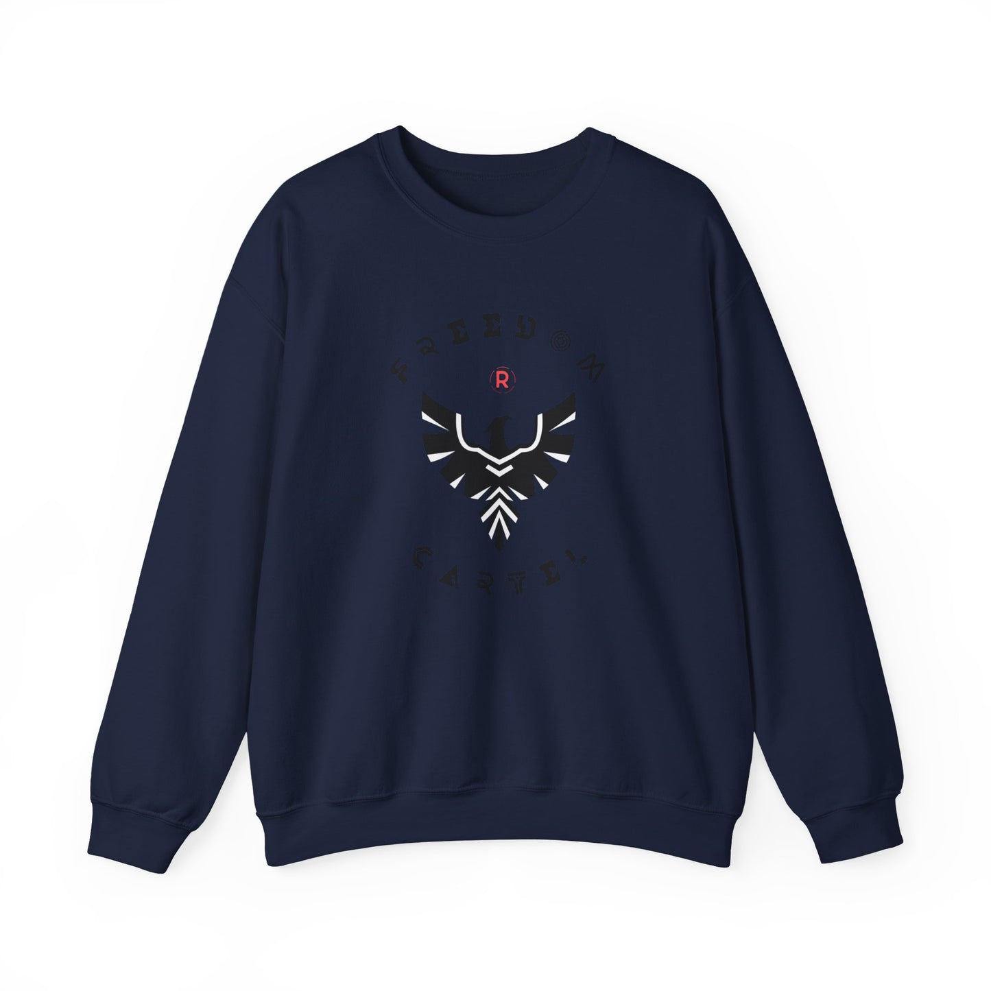 Crewneck Sweatshirt with FREEDOM CARTEL logo