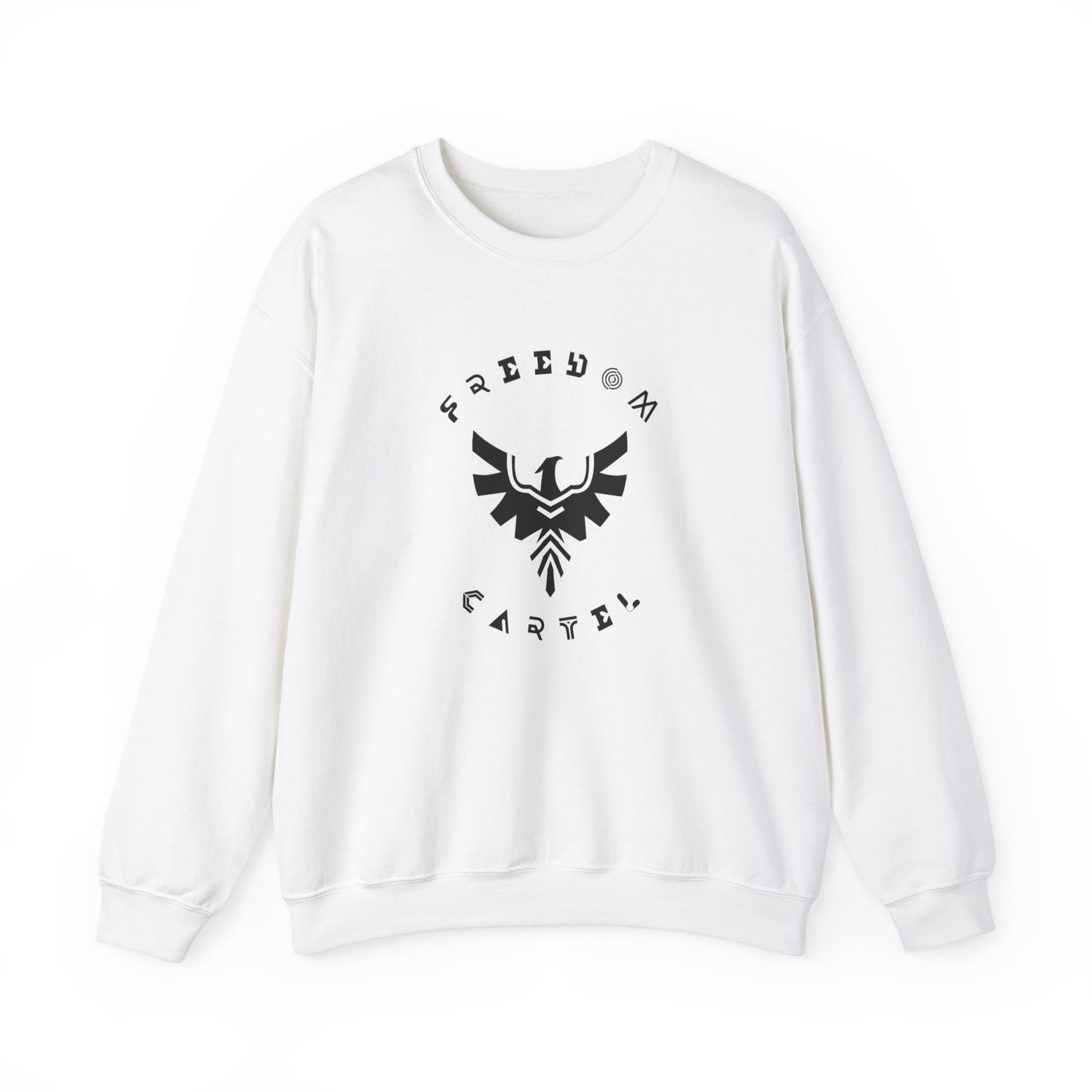 Crewneck Sweatshirt with FREEDOM CARTEL logo