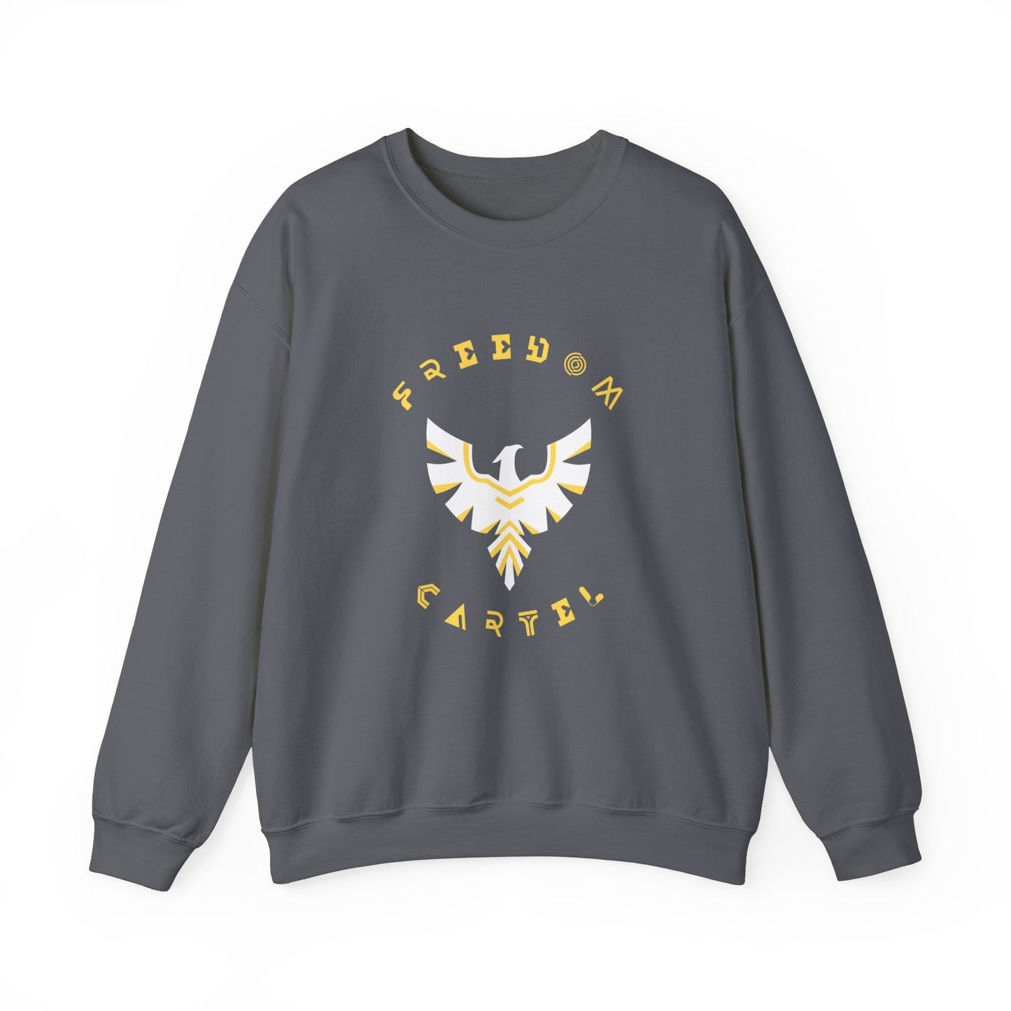 Crewneck Sweatshirt with FREEDOM CARTEL logo