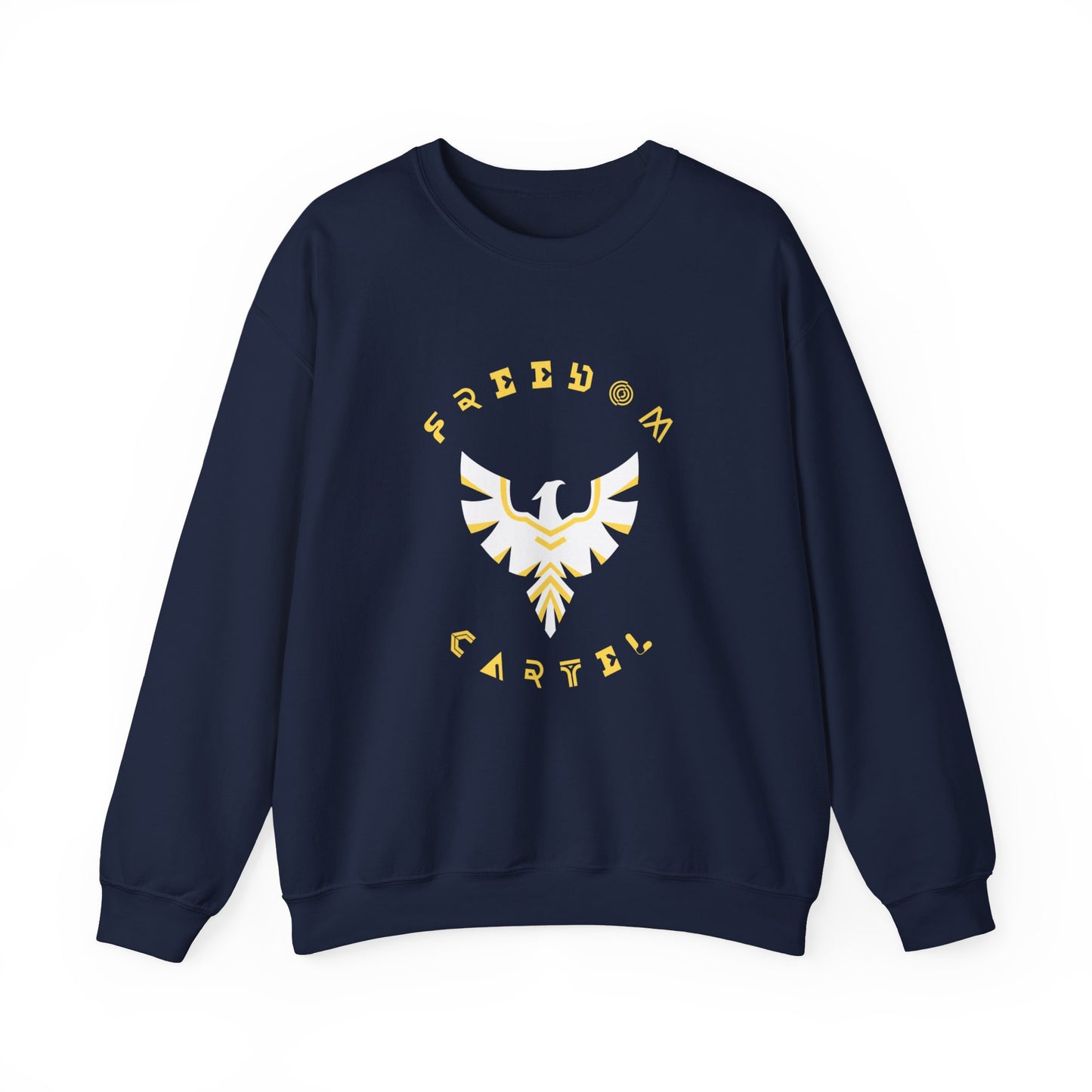 Crewneck Sweatshirt with FREEDOM CARTEL logo