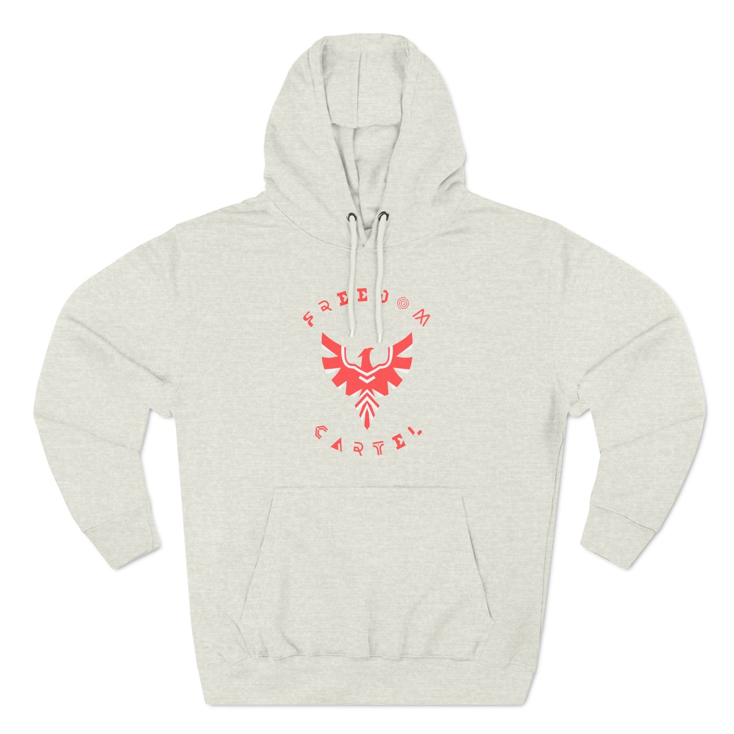 Fleece Hoodie with FREEDOM CARTEL logo