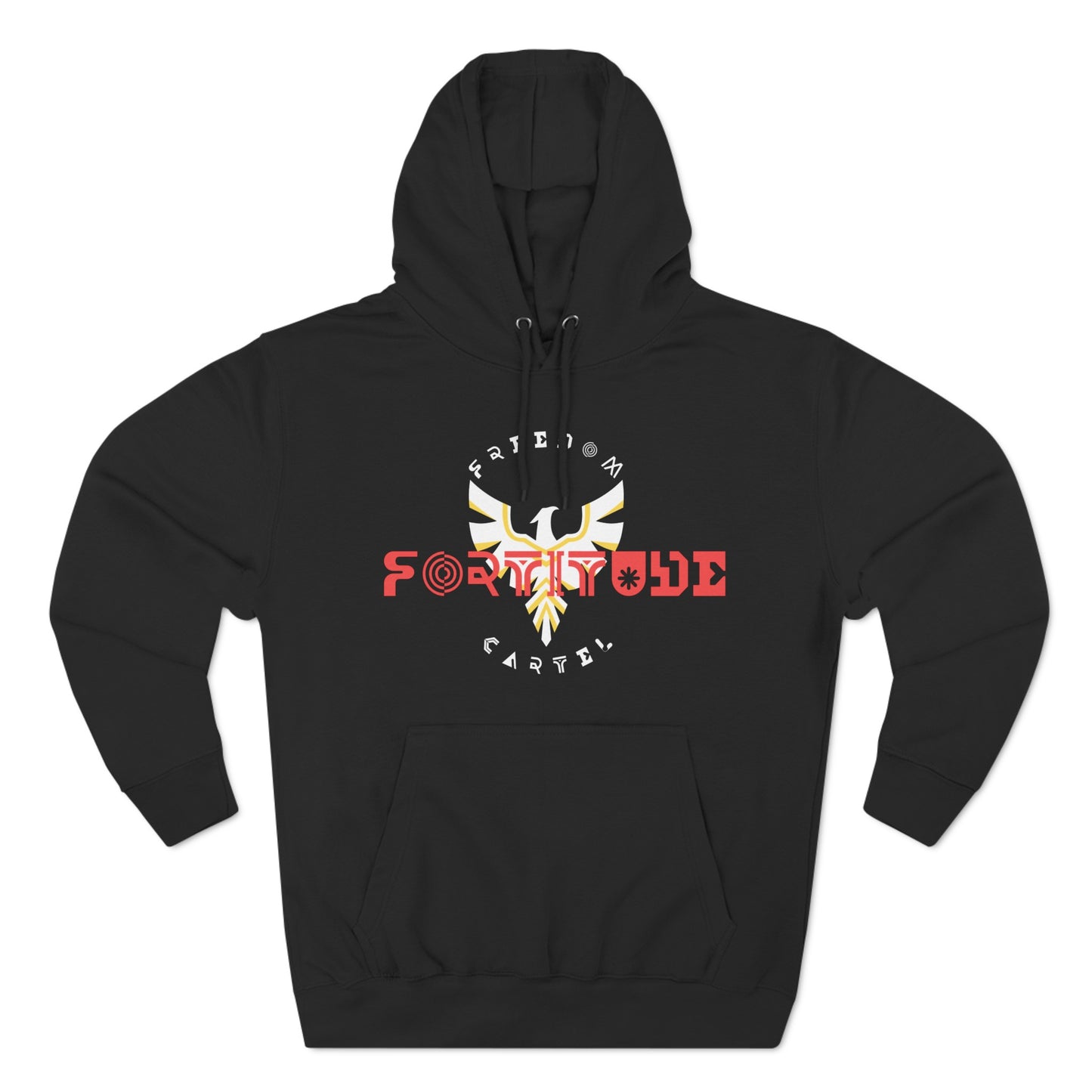 Fleece Hoodie with FREEDOM CARTEL logo