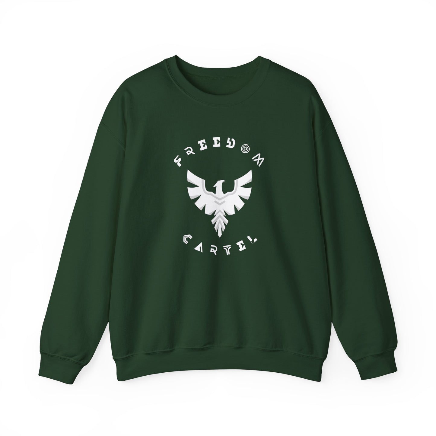 Crewneck Sweatshirt with FREEDOM CARTEL