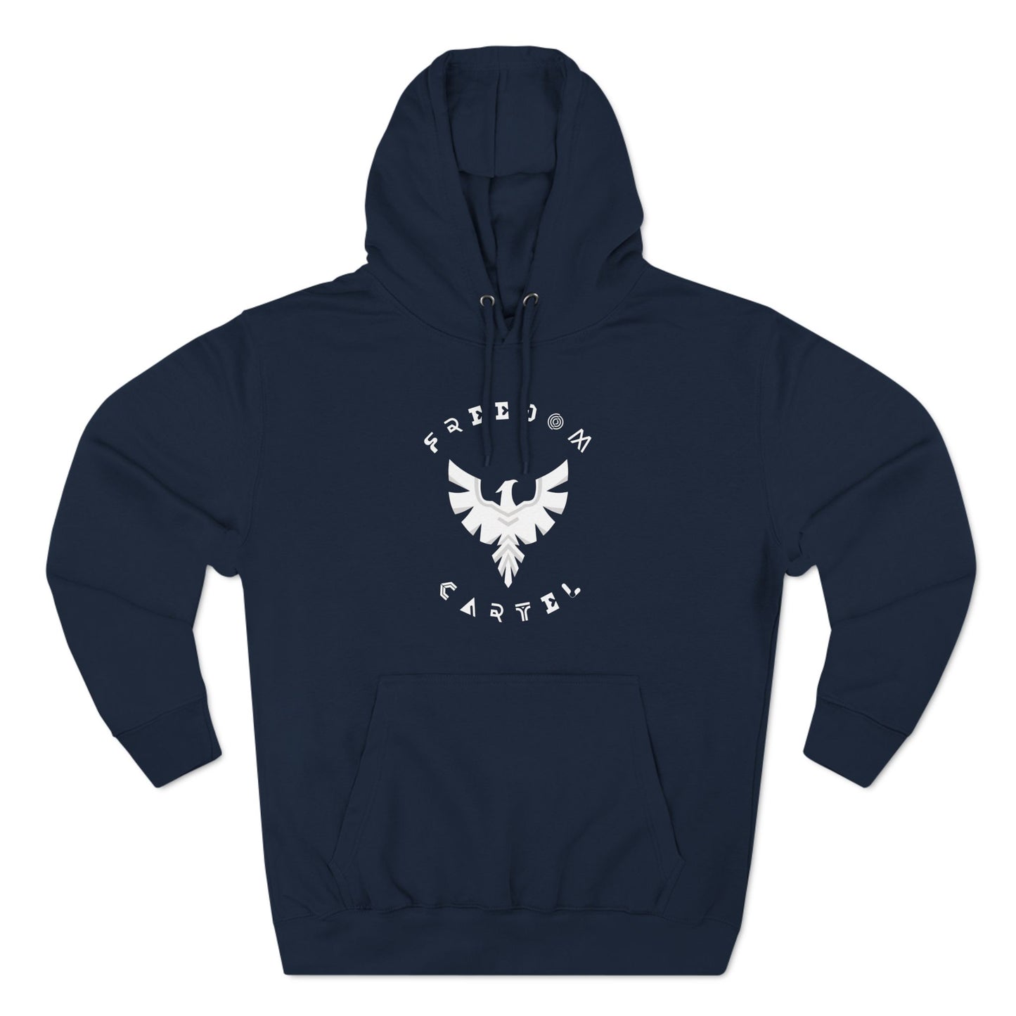 Fleece Hoodie with FREEDOM CARTEL logo