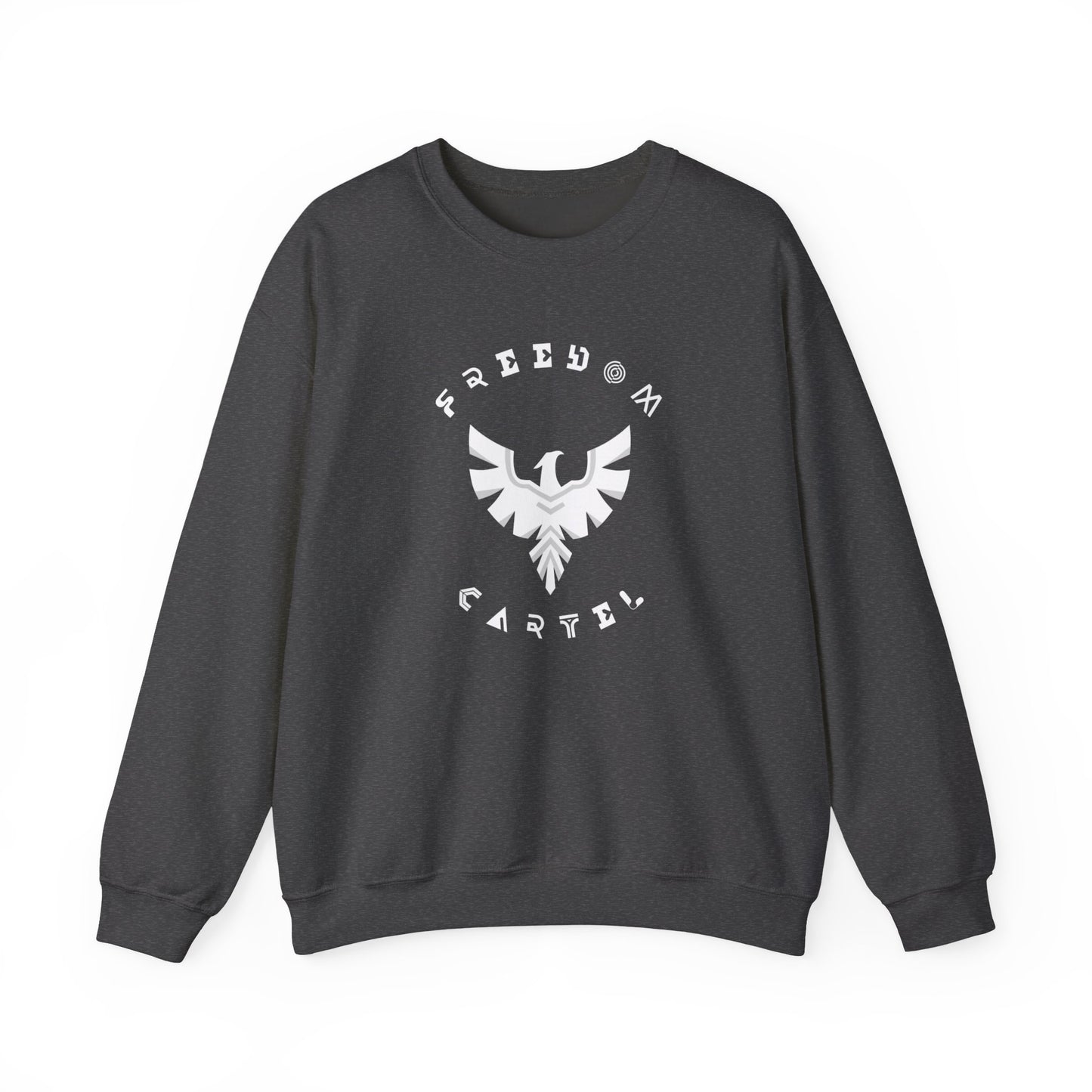 Crewneck Sweatshirt with FREEDOM CARTEL