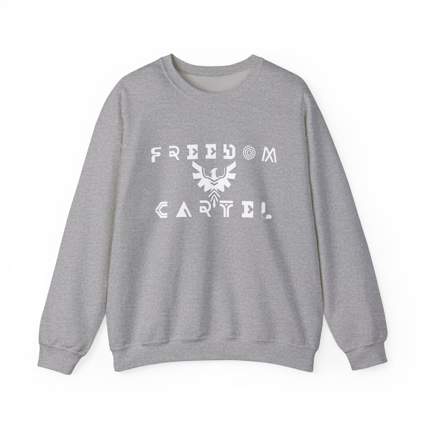 Crewneck Sweatshirt with FREEDOM CARTEL logo