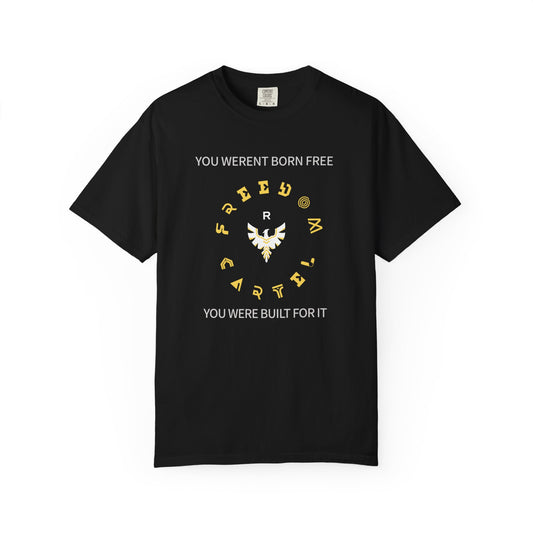 Phoenix Uprising Tee -Freedom CartelAnonymousX hoodie Drop 001  Freedom Cartel underground hoodie  X MARKS THE BOSS faceless fashion