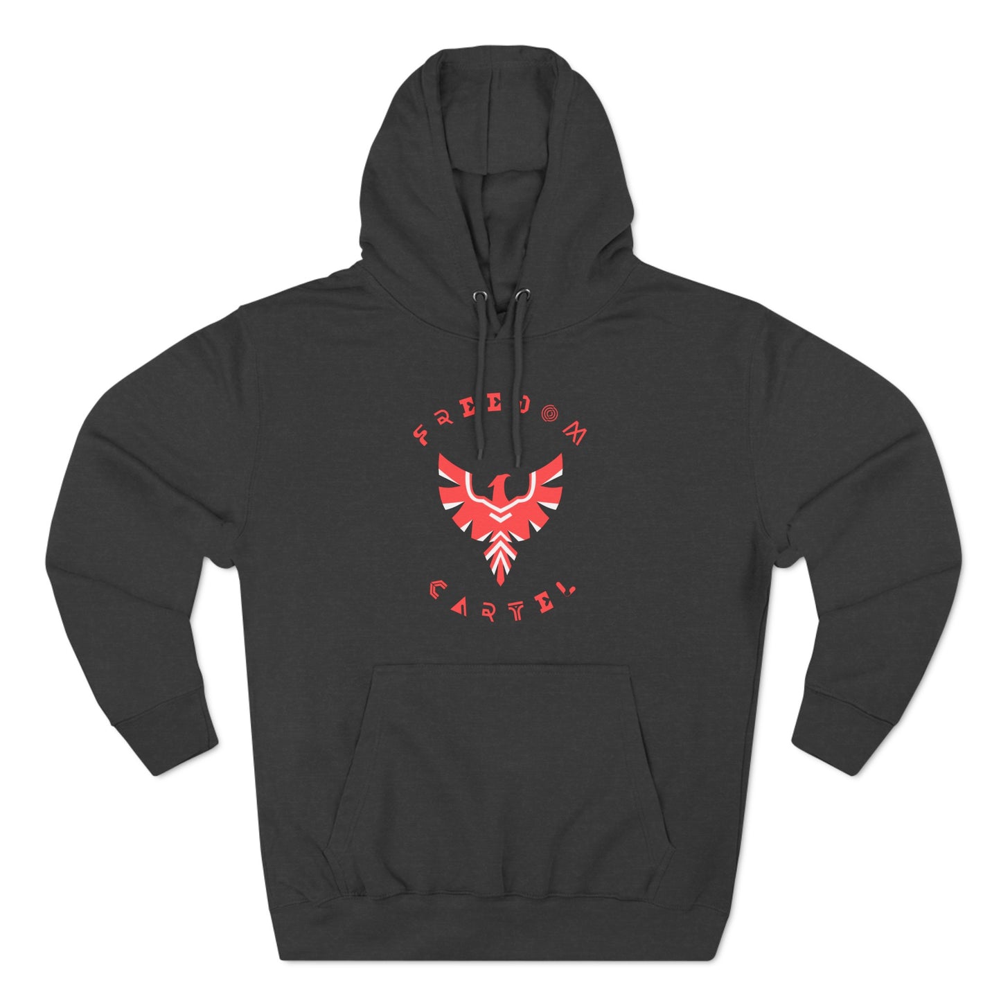 Fleece Hoodie with FREEDOM CARTEL logo