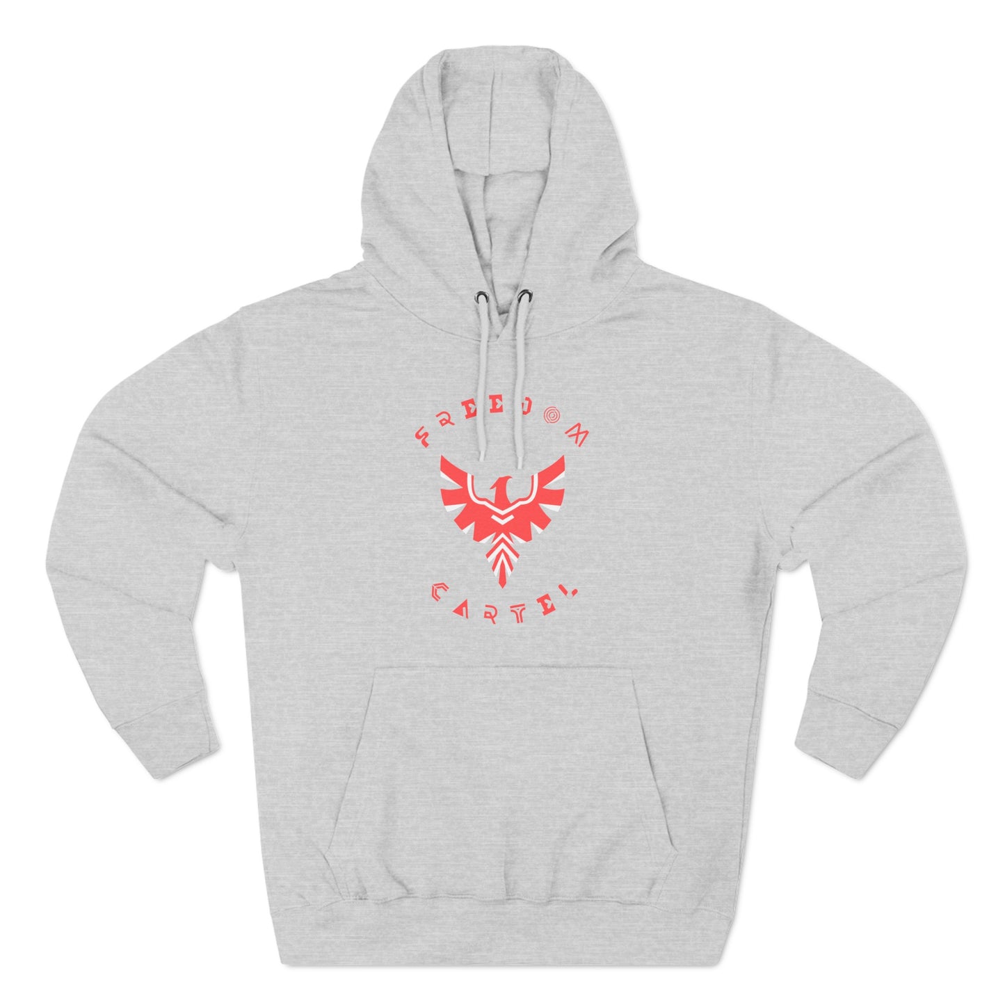 Fleece Hoodie with FREEDOM CARTEL logo