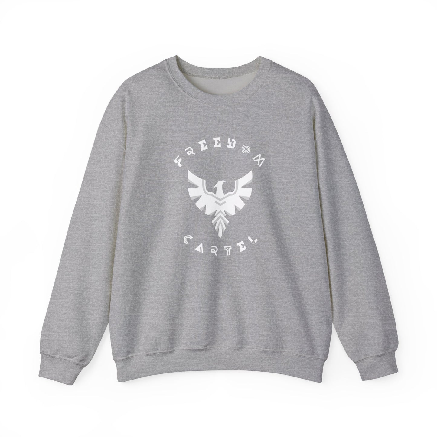Crewneck Sweatshirt with FREEDOM CARTEL