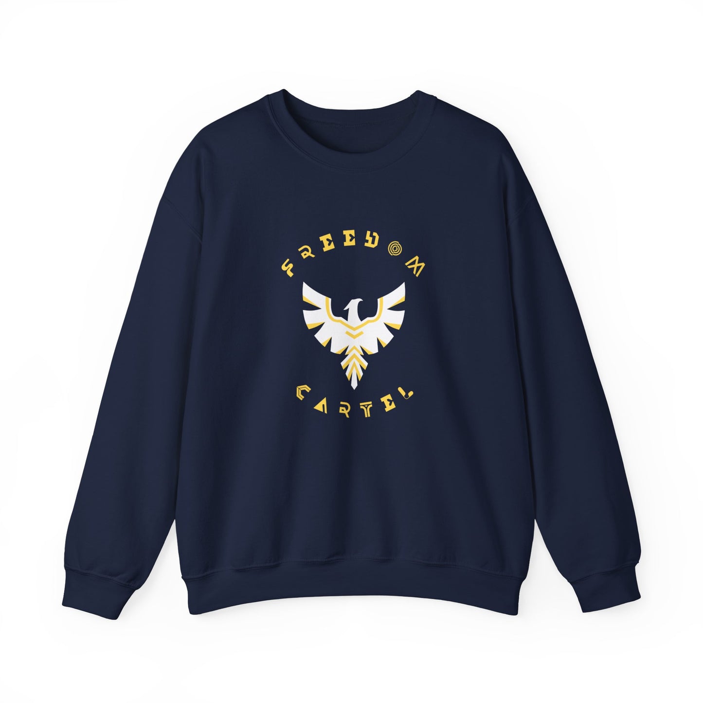 Crewneck Sweatshirt with  CLASSIC FREEDOM CARTEL logo